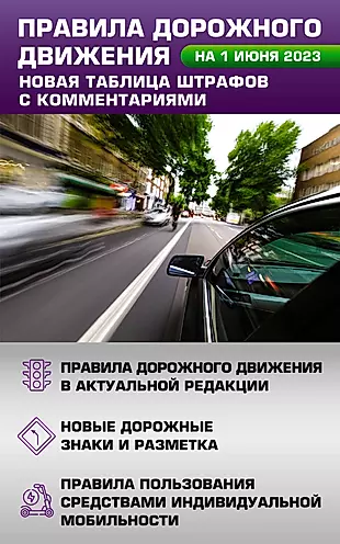 Правила дорожного движения. Новая таблица штрафов с комментариями на 1 июня 2023 года... — 2982858 — 1