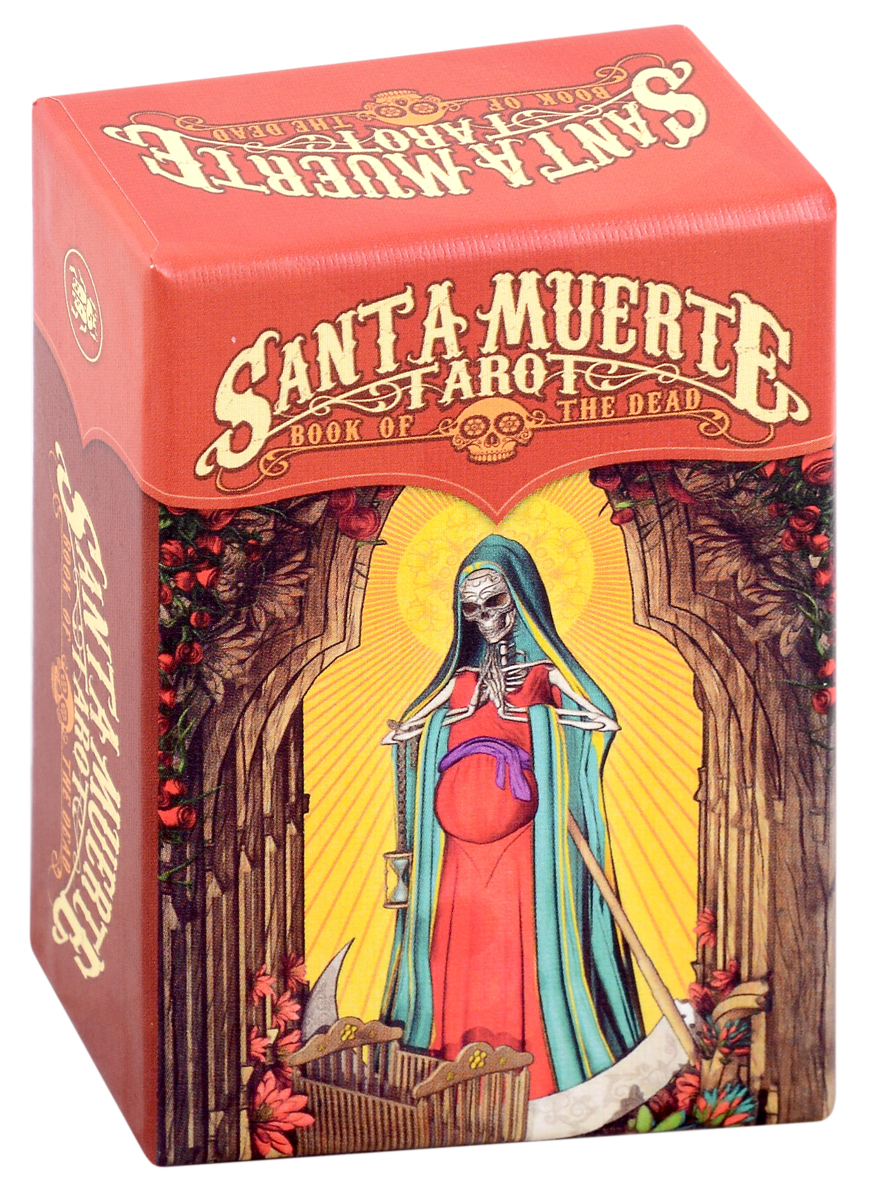 Santa Muerte Tarot листрани фабио мини таро ночного солнца