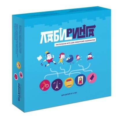 

Лабиринга. Настольная игра для любителей лабиринтов