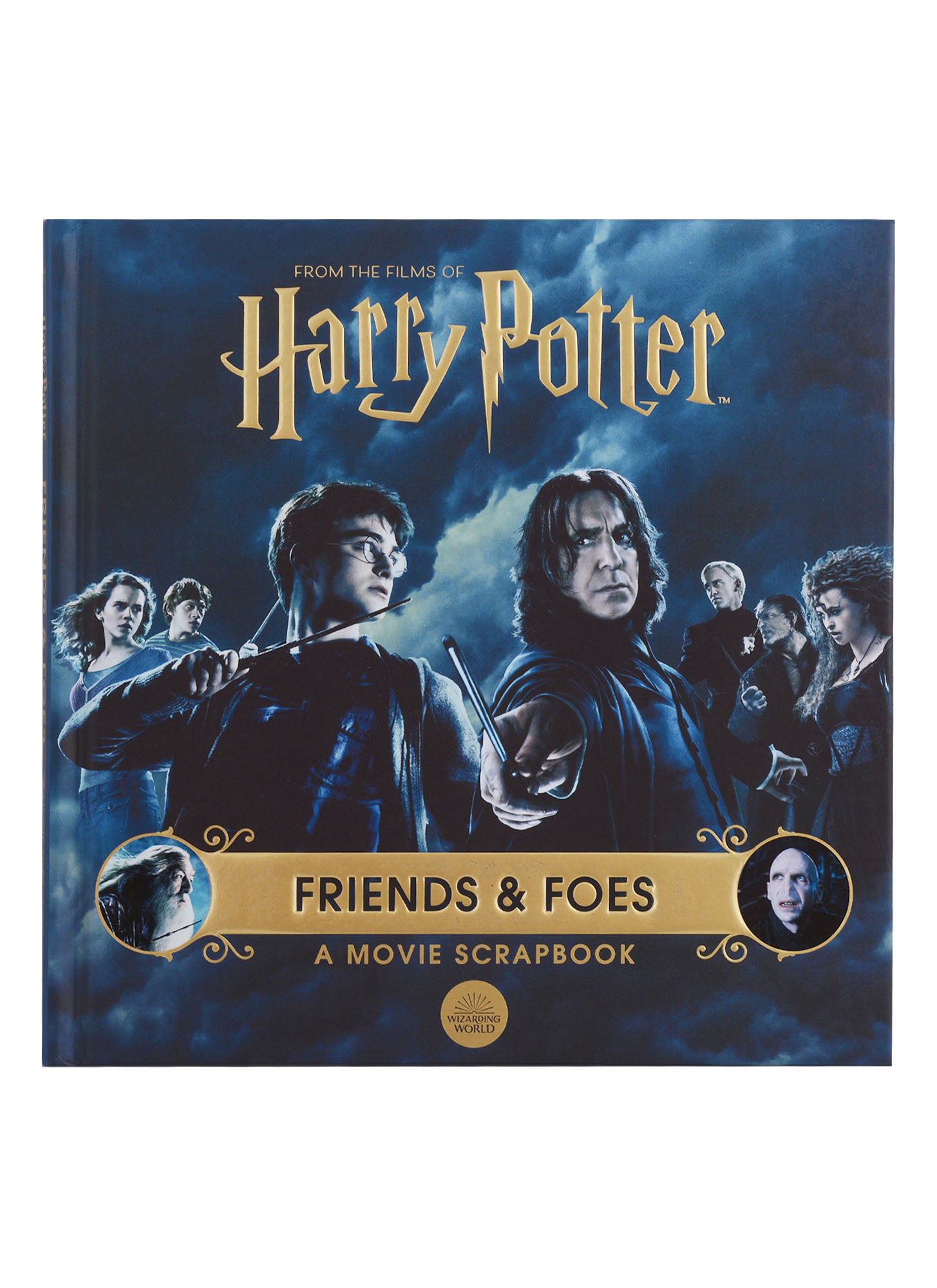 Warner Bros Harry Potter - Friends & Foes: a Movie Scrapbook (Warner Bros) фигурка harry potter ron weasley with scabbers nendoroid 10 см