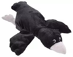 Мягкая игрушка Ворон-обнимашка (50 см) — 2997506 — 1