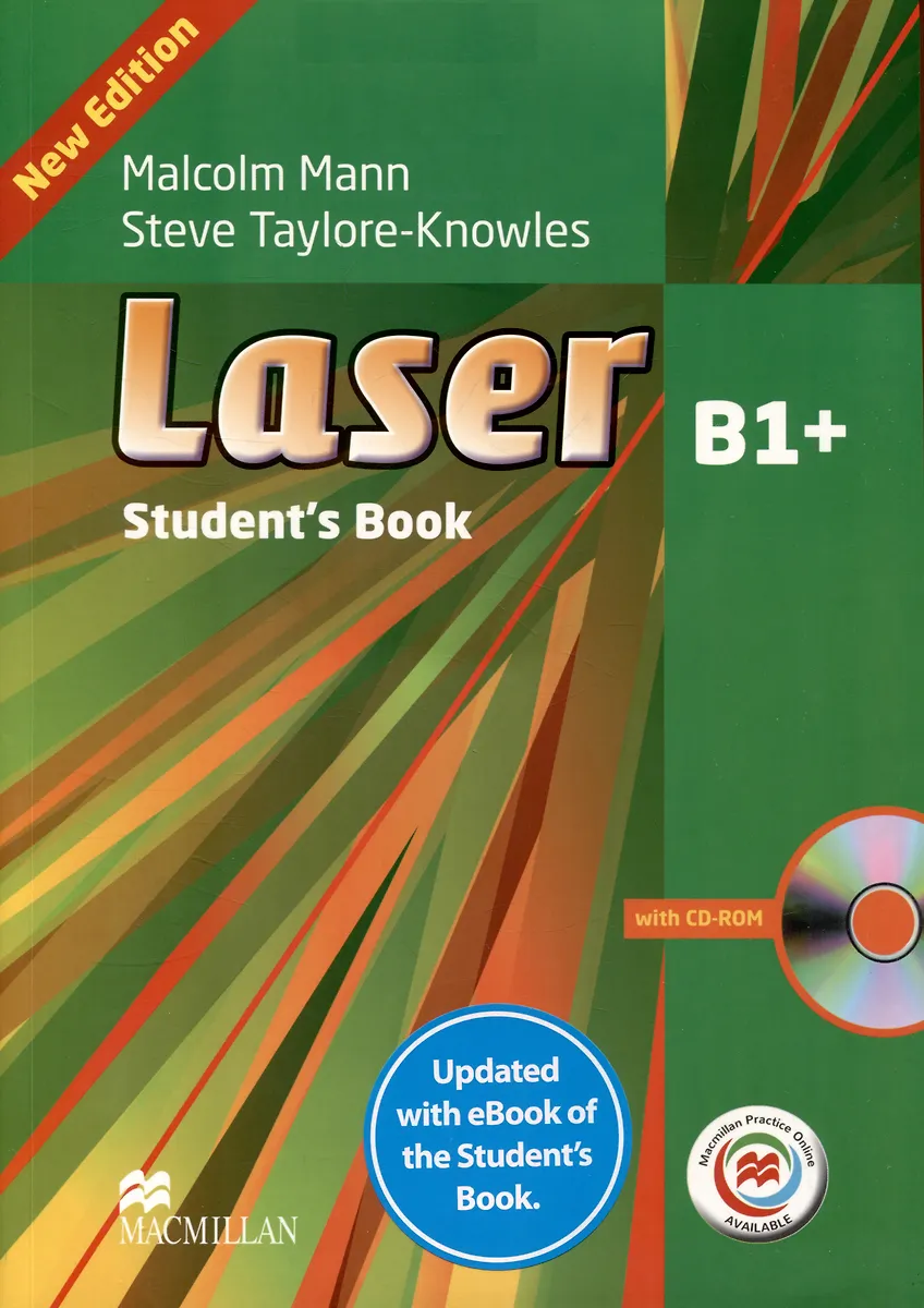 Laser 3ed B1+ SB +R +MPO +EBook Pk + CD (Малкольм Манн, Стив.