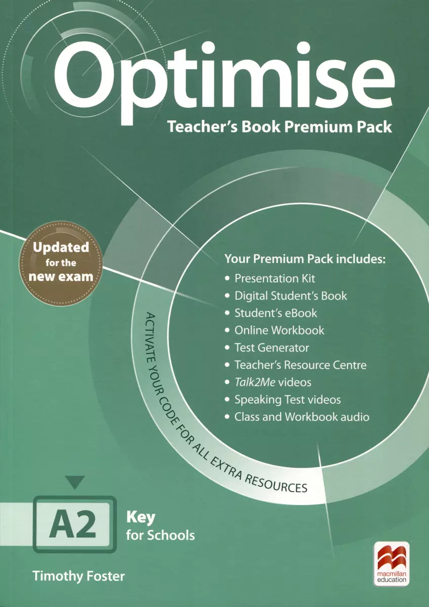 Optimise Updated A2 TB Prem + Online Code Pk (Малкольм Манн, Стив  Тейлор-Ноулз, Тимоти Фостер) - купить книгу с доставкой в интернет-магазине  «Читай-город». ISBN: 978-1-38-003371-0