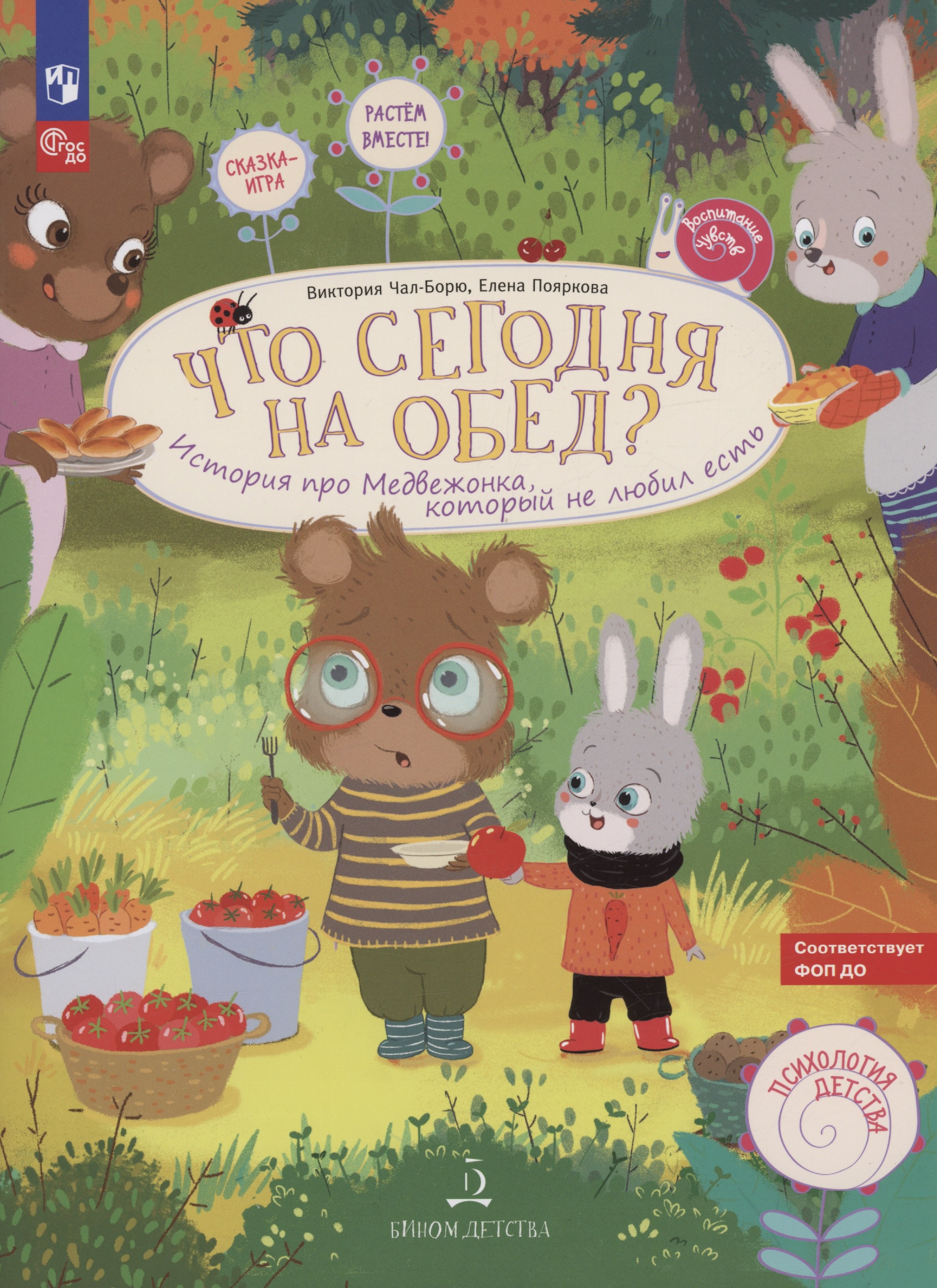 

Что сегодня на обед История про медвежонка, который не любил есть