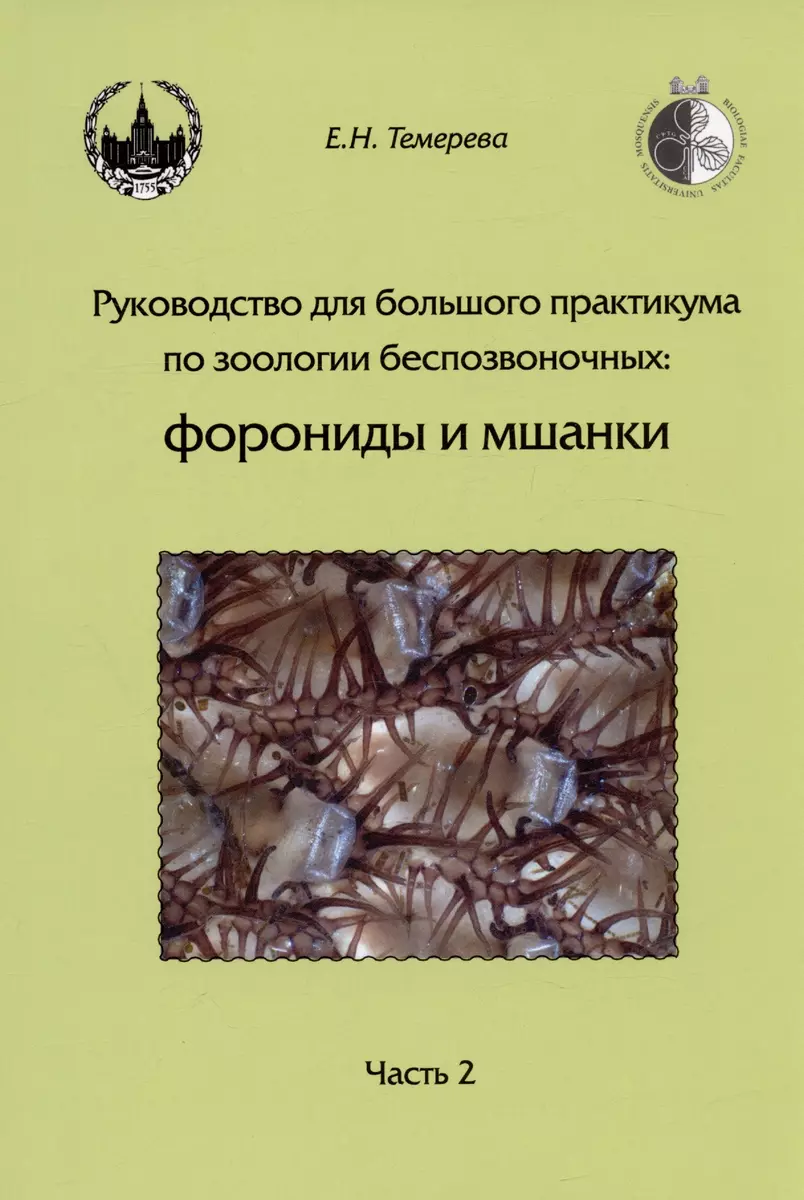 Руководство для большого практикума по зоологии беспозвоночных. Форониды и  мшанки. Часть 2. Учебное пособие