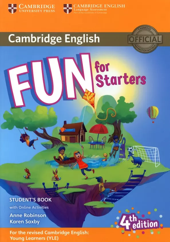 Robinson Anne, Саксби Карен - Fun for Starters. Students Book with Online Activities with Audio