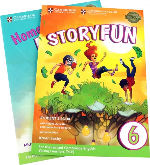 

Storyfun for Flyers. Level 6. Students Book with Online Activities and Home Fun Booklet 6 (комплект из 2-х книг)