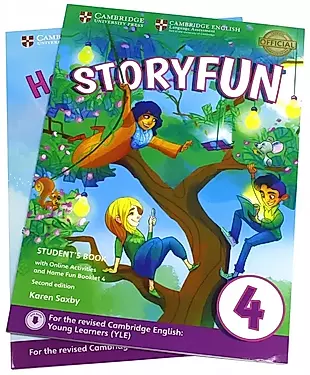 Storyfun for Movers. Level 4. Students Book with Online Activities and Home Fun Booklet 4 (комплект из 2-х книг) — 3003765 — 1