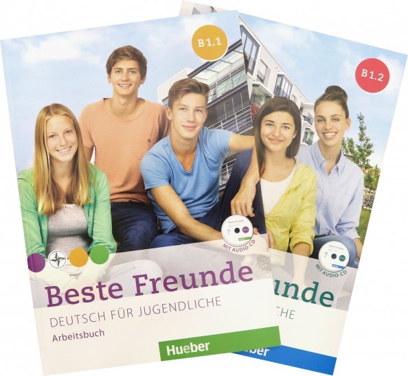 Beste Freunde B1. Paket Arbeitsbuch B1/1 und B1/2. Deutsch f r Jugendliche mit CD (  2- )