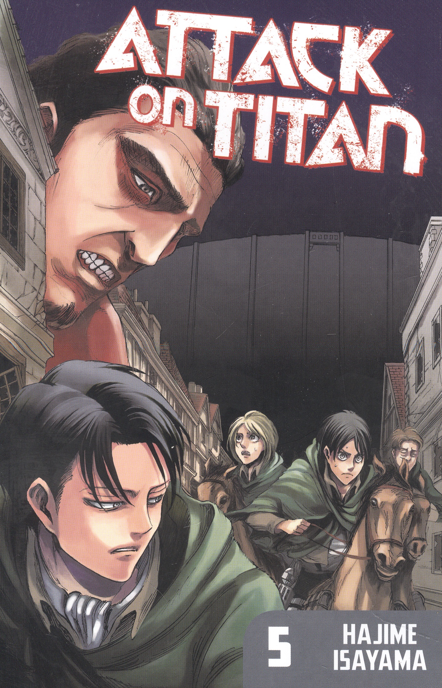 Isayama Hajime Attack on Titan 5 smith dodie the town in bloom