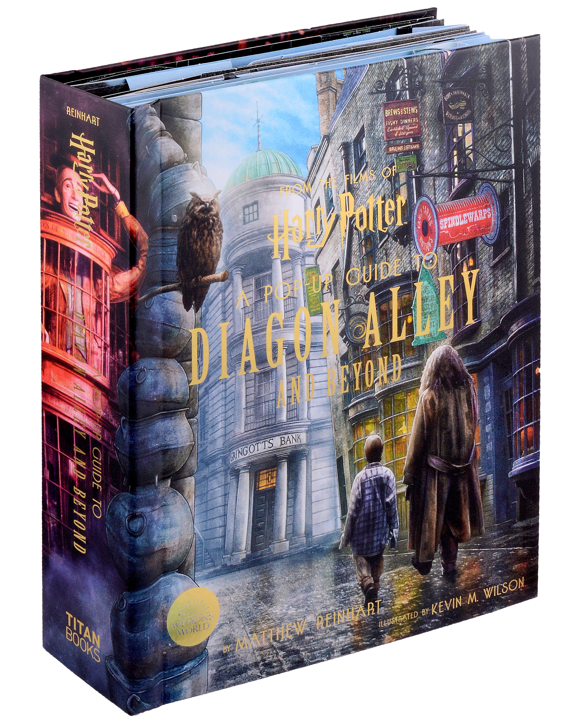 Рейнхарт Мэтью Harry Potter: a Pop-Up Guide to Diagon Alley and Beyond revenson jody harry potter diagon alley movie scrapbook