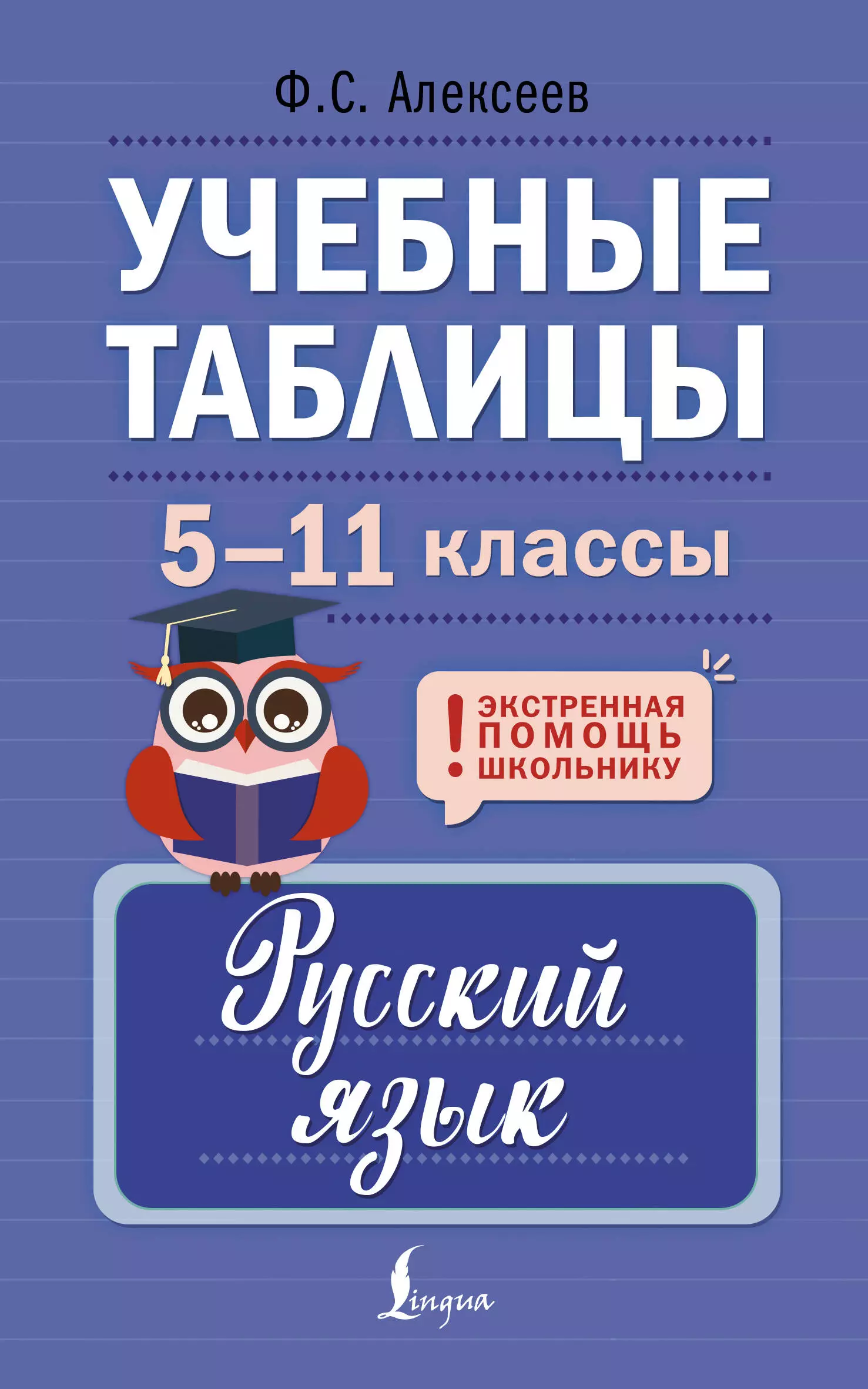 Алексеев Филипп Сергеевич Учебные таблицы. Русский язык. 5-11 классы