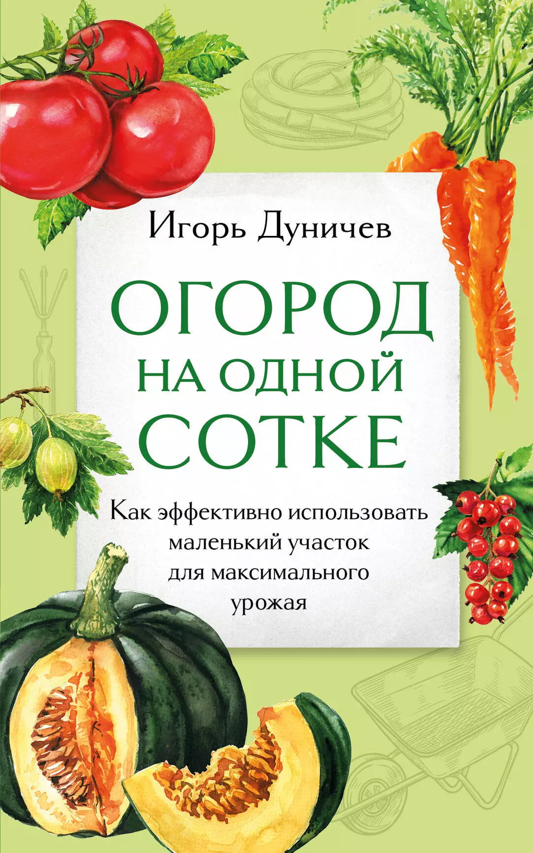 Дуничев Игорь Геннадьевич Огород на одной сотке. Как эффективно использовать маленький участок для максимального урожая