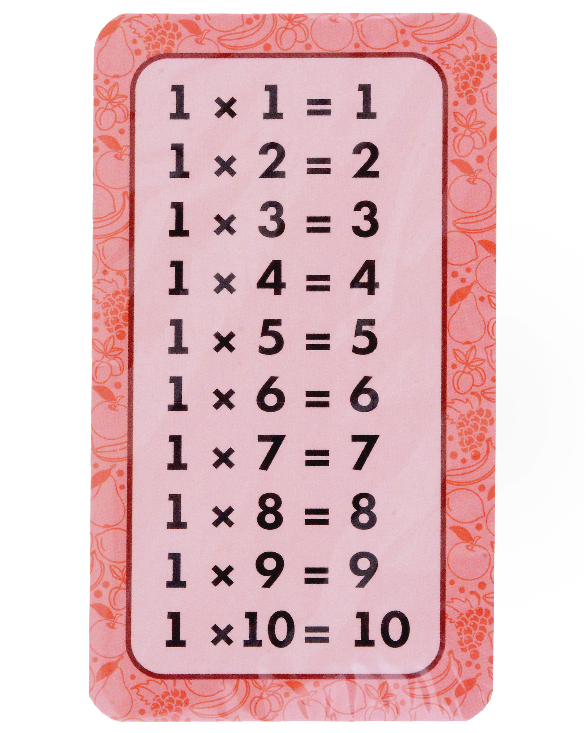 Обучающие карточки Таблица умножения (10 карточек) таблица умножения 64 карточки