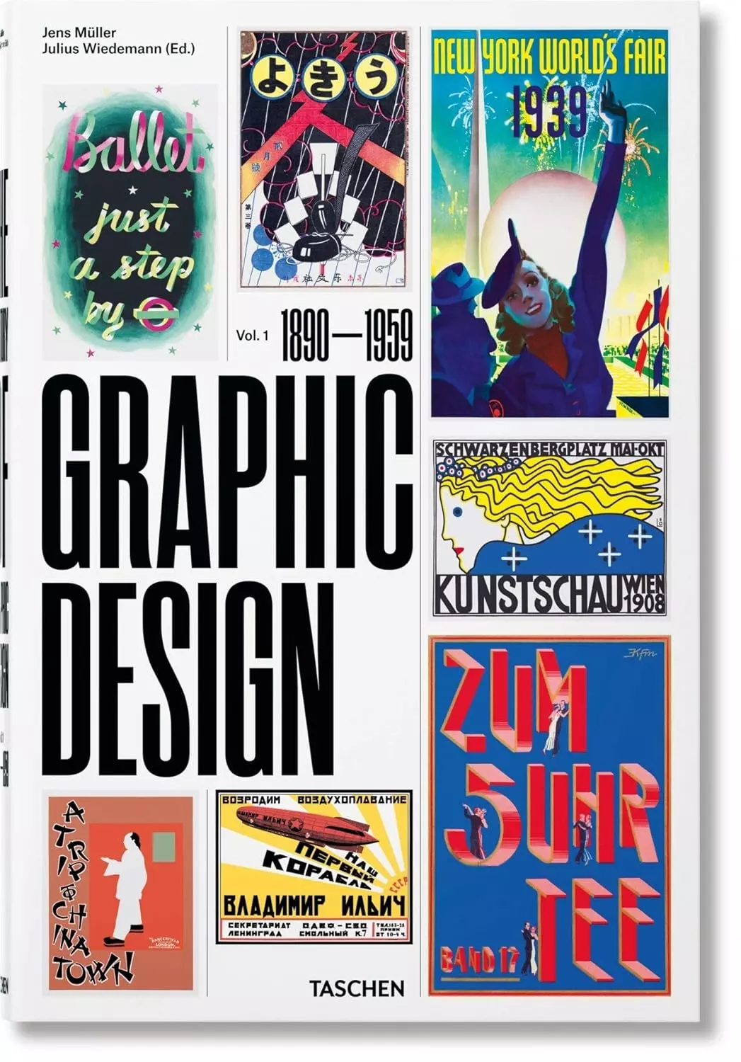 Мюллер Йенс - The History of Graphic Design. Vol. 1: 1890-1945