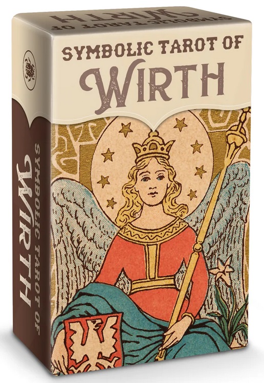 oswald wirth таро golden wirth tarot золотое таро вирта Таро мини-Символическое Вирта/Mini Tarot Symbolic Tarot of Wirth (78 карт + инструкция)