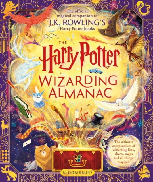 The Harry Potter Wizarding Almanac подставки под напитки harry potter sorting hat heat change