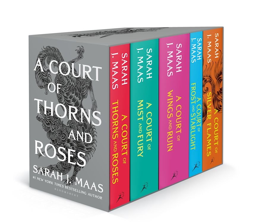 

Комплект "A Court of thorns and roses. Box set in 5 books"