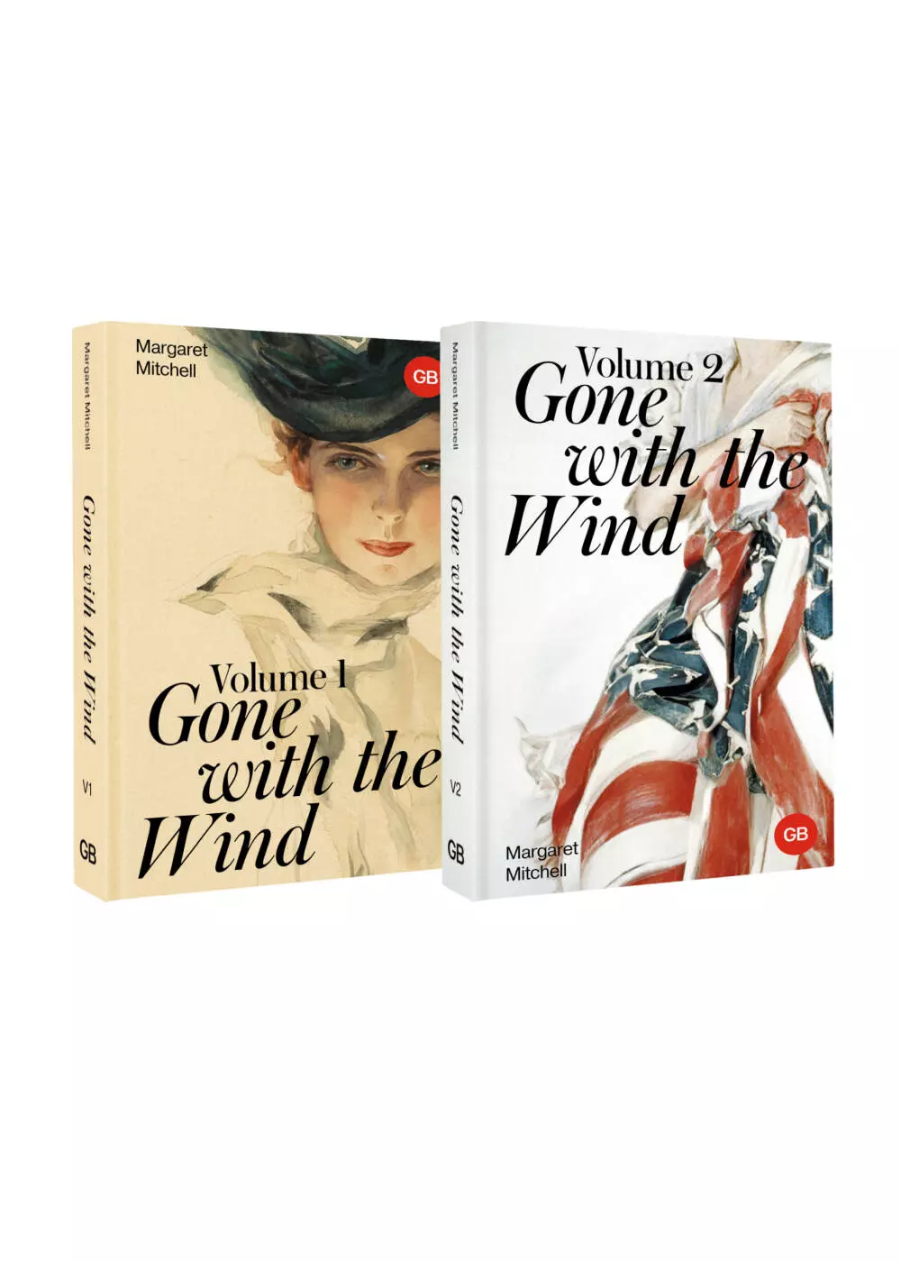 Комплект из 2 книг: Gone with the Wind. Volume 1. Volume 2