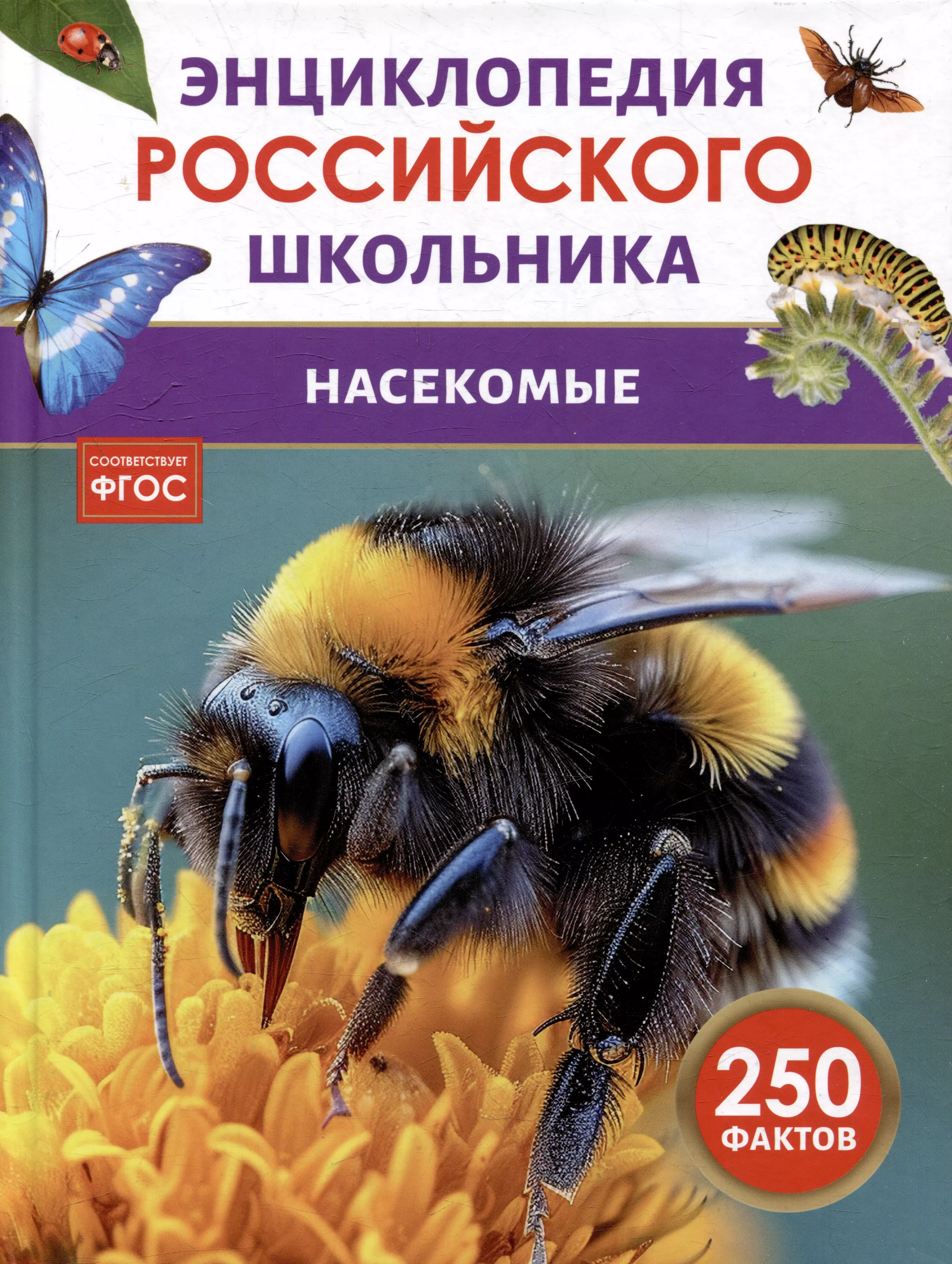 None Насекомые. Энциклопедия российского школьника. 250 фактов