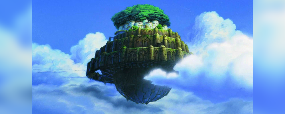 Кадр из фильма «Небесный замок Лапута», 1986 г.