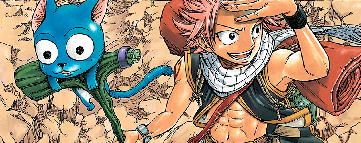 Манга Хвост феи (Сказка о хвосте феи)