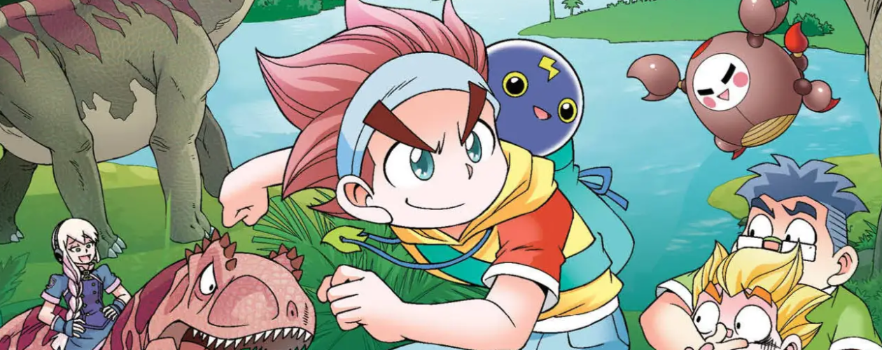 Маньхуа Охота за сокровищами мира динозавров