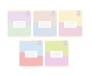 Тетрадь в косую линейку Listoff, "Моя тетрадь (Универсальная плашка)", 12 листов, в ассортименте 3033010