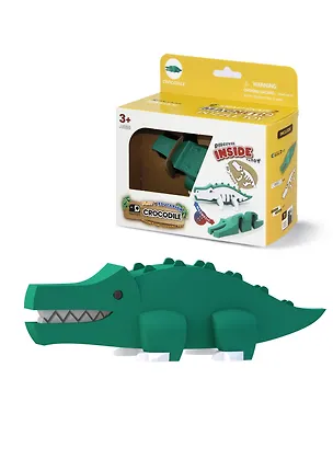 Фигурка HALFTOYS ANIMAL Крокодил, магнитная. Арт. HAS006 3168765