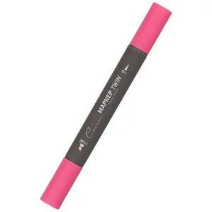 Маркер художественный "Сонет" бургундский, двухсторон., тонк. и широк.долото, Сонет