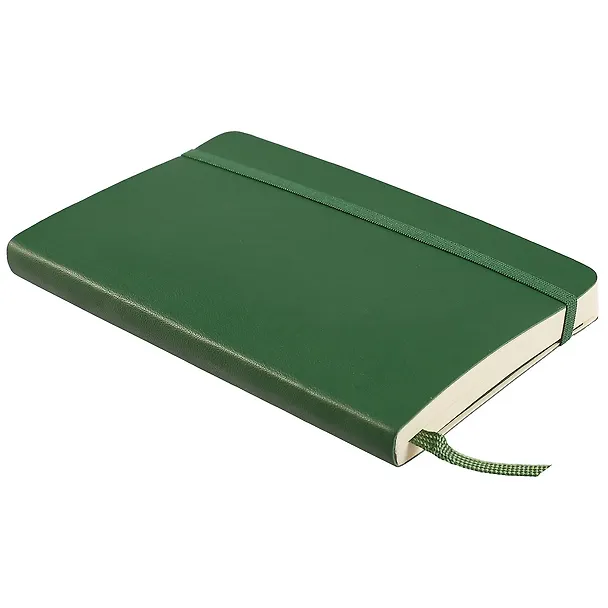 Записная книжка «Classic Pocket» А6, 96 листов в линейку, зелёная, Moleskine 251307 — 2