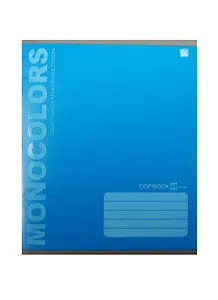 Тетрадь в клетку Unnika, "Неоновая серия (Monocolors)", 48 листов, в ассортименте