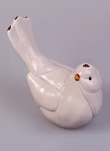Декор Птичка (13,5х8,5х14,5см) (керамика) (6703)