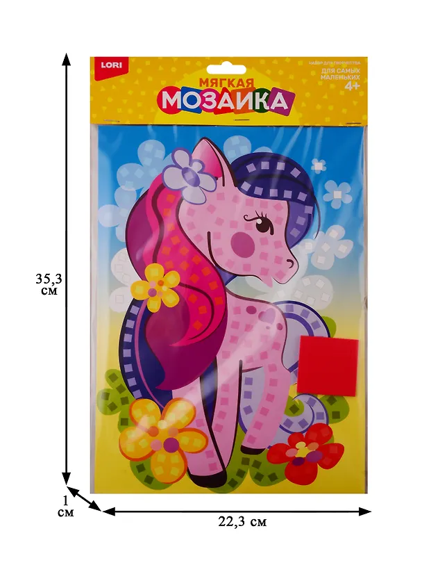 LORI/ЛОРИ Мягкая мозаика Лошадка 2755347 — 2