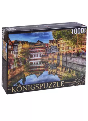 Пазл Königspuzzle 1000 эл.68,5*48,5см. Европейская набережная КБК1000-6500 — 2640668 — 1