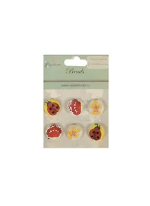 Набор брадсов для скрапбукинга (FB012) (6шт.) (Рукоделие) (упаковка)