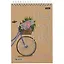 Скетчбук А5 32л "My bike" крафт бумага 170г/м2, тв.подложка, гребень — 2892321 — 1