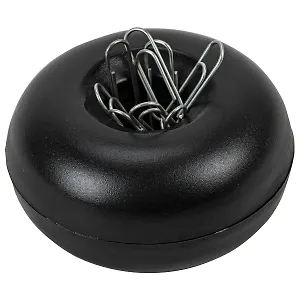 Скрепочница магнитная круглая