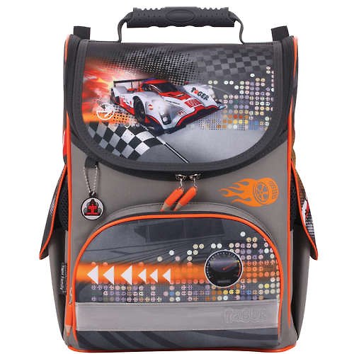 Ранец Tiger Enterprise "Nature Quest Collection" 35х31х19см, анатом.спинка, серый, для мальчиков 1728/C/TG 333657 — 1