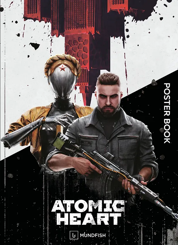 Книга Постер-бук. Atomic Heart (9 л., 305х420 мм) () — 1