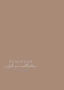 Еженедельник недат. А5  48л  "MEMORY. Моменты" бежевый,  мат. лам, скругл. углы, тисн. фольгой, запечатанный оборот, скоба, офсет