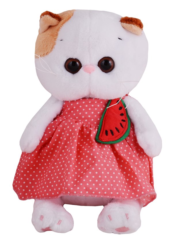 Мягкая игрушка Ли-Ли BABY в розовом сарафане с арбузиком (20 см) (LB-021) 2660624 — 1