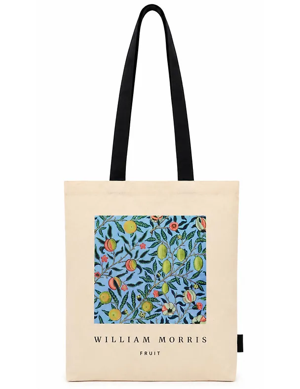 Сумка-шоппер William Morris (Fruit) (бежевая) (текстиль) (СК2026-327) 3173095 — 1