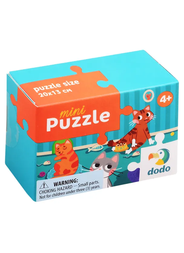 Пазл-мини Котики 35 элементов Dodo 2828367 — 1