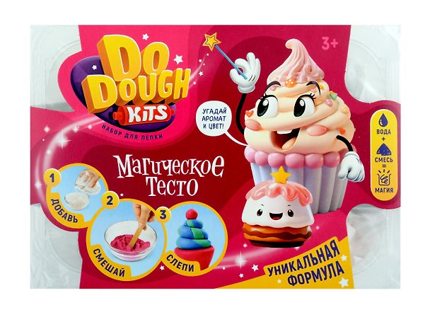 Тесто для лепки сухое «Пирожное», Do Dough 3037035 — 1