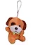 Брелок Собачка с бантиком 8см 12-01644-dog3 — 2591199 — 1
