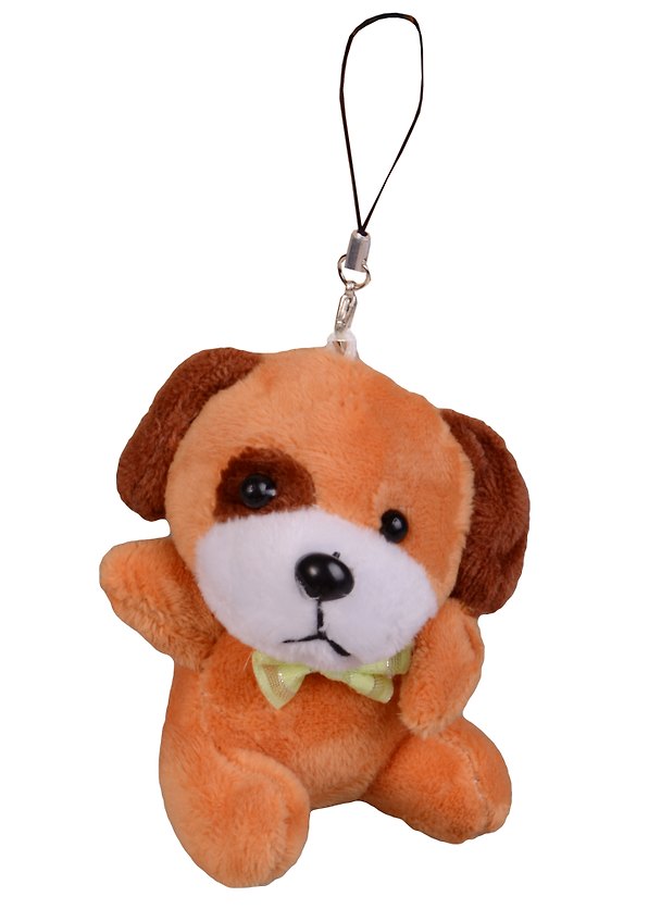 Брелок Собачка с бантиком 8см 12-01644-dog3 2591199 — 1