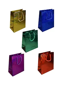 Пакет подарочный бумажный А5 18*23 гологр., ассорти MG, Академия Групп