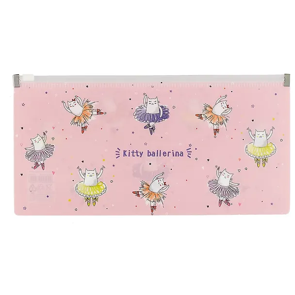 Папка на молнии «Kitty ballerina», 25.5 х 13 см 247941 — 1
