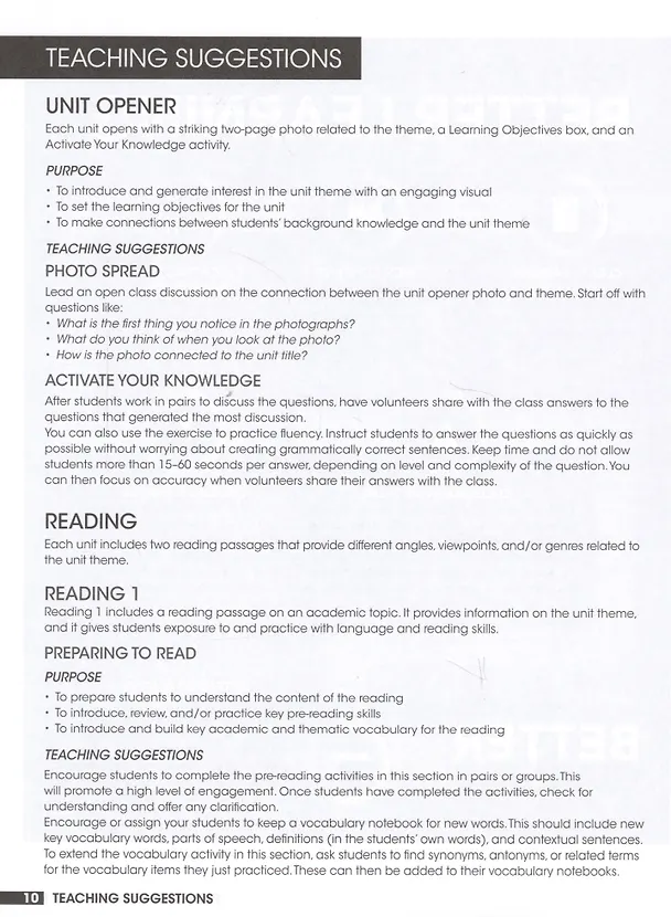 Книга Prism Reading. Intro. Teacher's Manual (Kate Adams) — 4